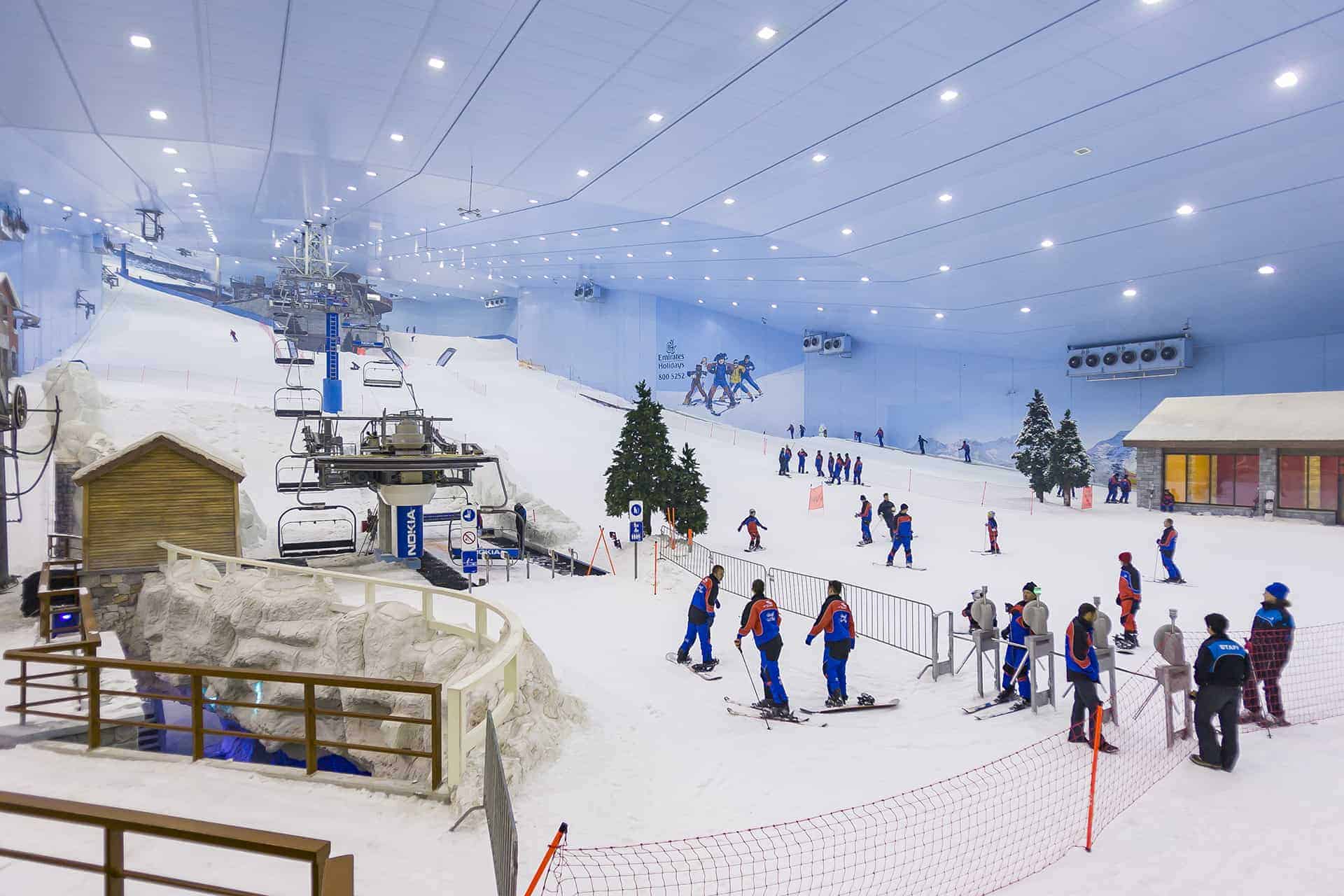 faire du ski a dubai