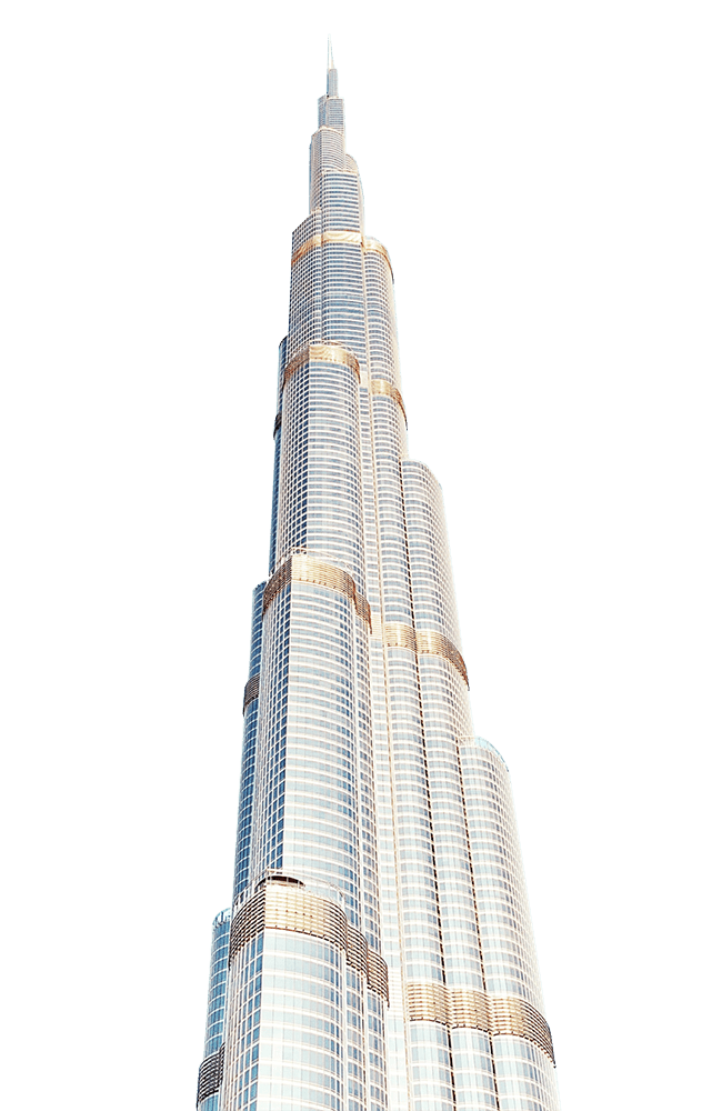 Le Burj Khalifa, la plus haute tour de Dubaï