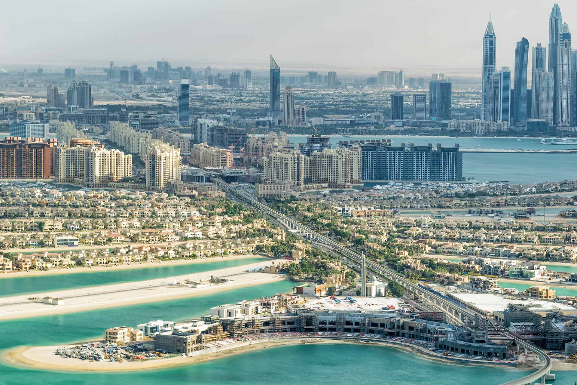 dubai vue du ciel