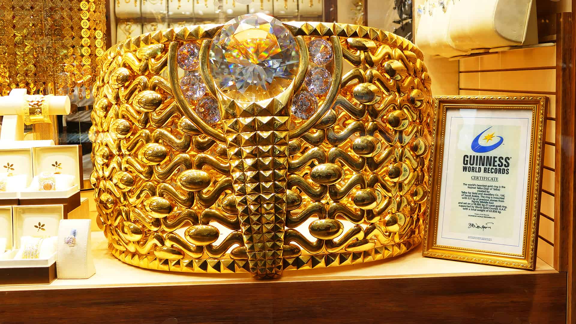 najmat taiba bague gold souk