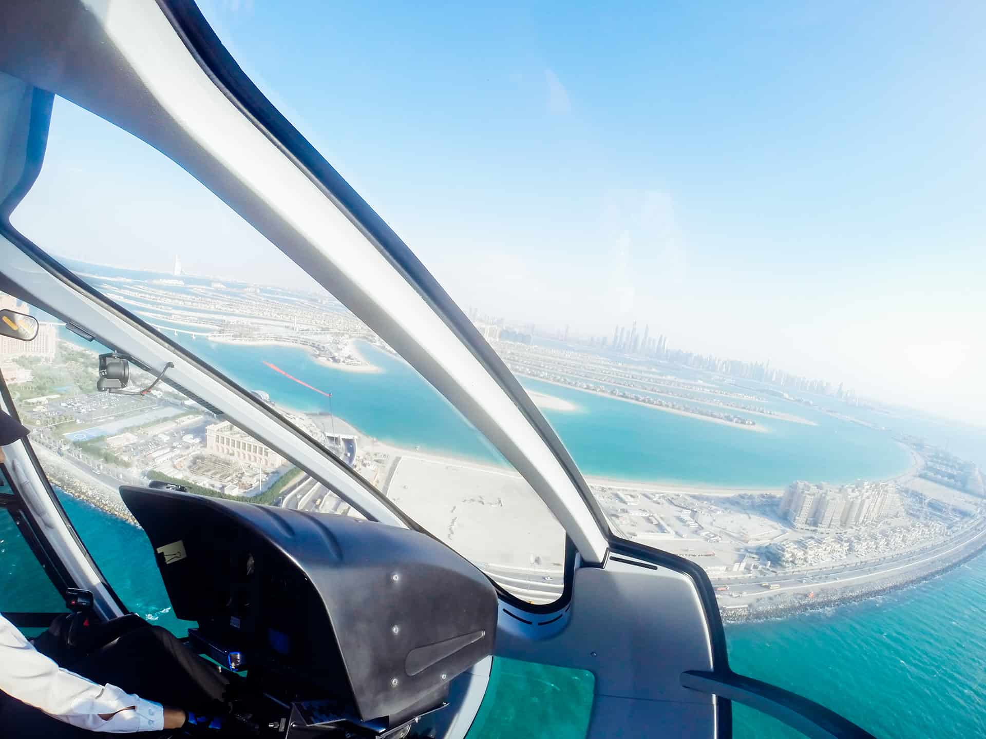 survol dubai helicoptere