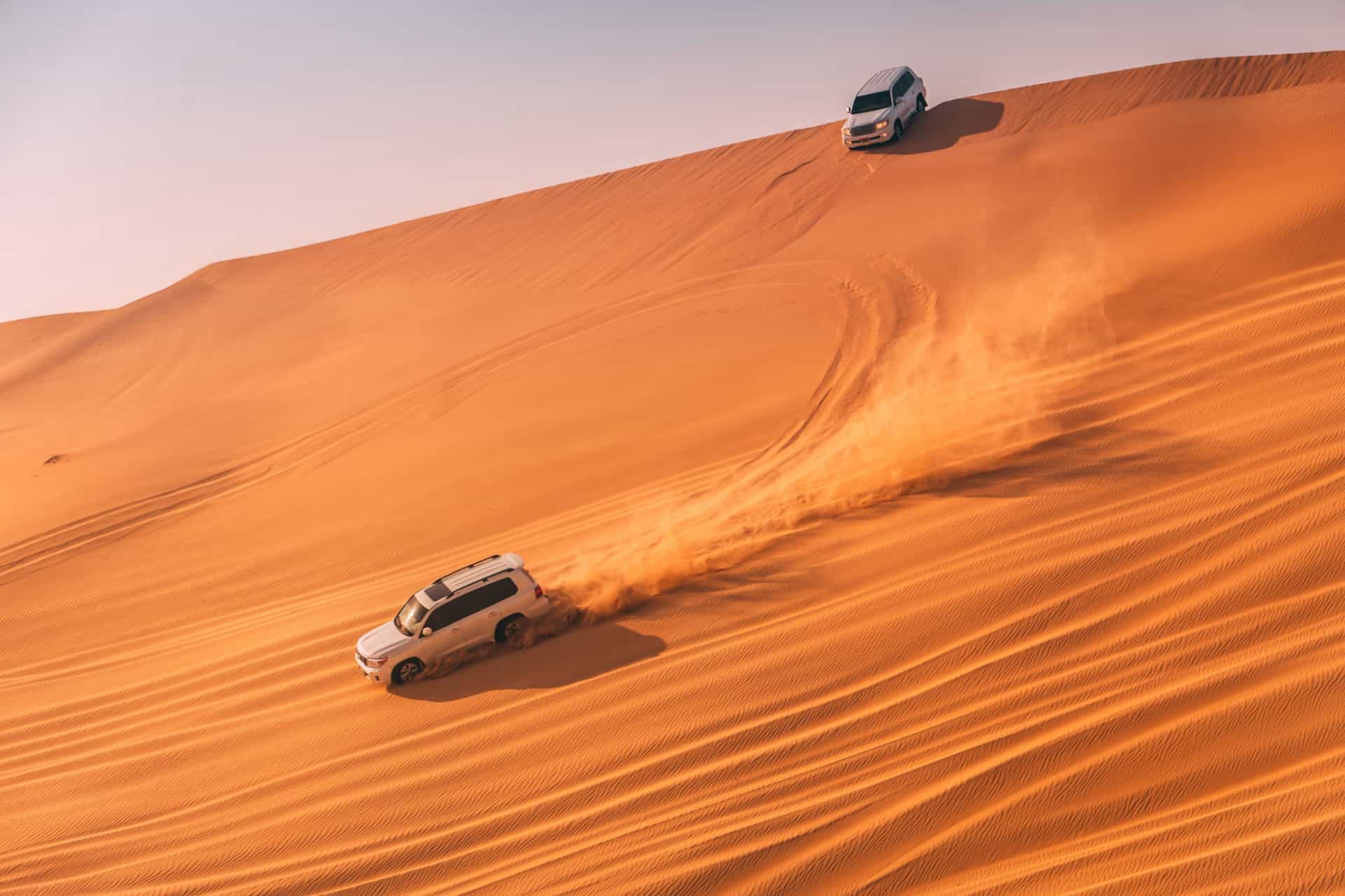 rallye dans le desert