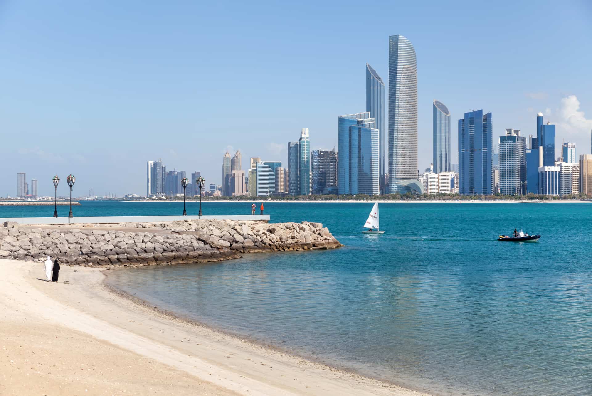 skyline abu dhabi