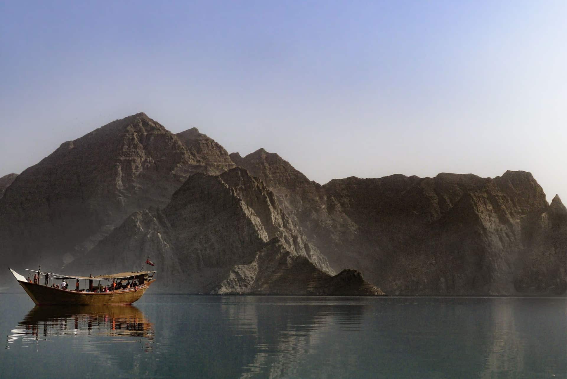 fjords oman depuis dubai dhow