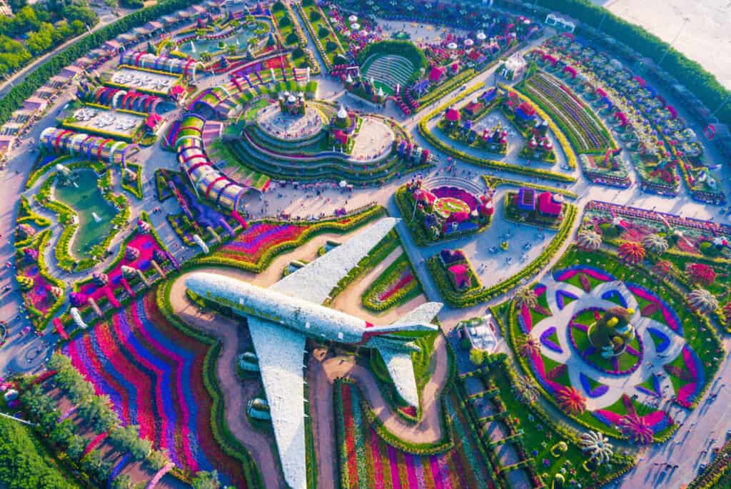 Dubai Miracle Garden + Dubai Butterfly Garden : Billet d'entrée