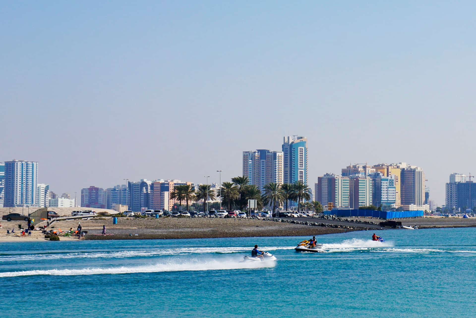 faire du jet ski dubai mer