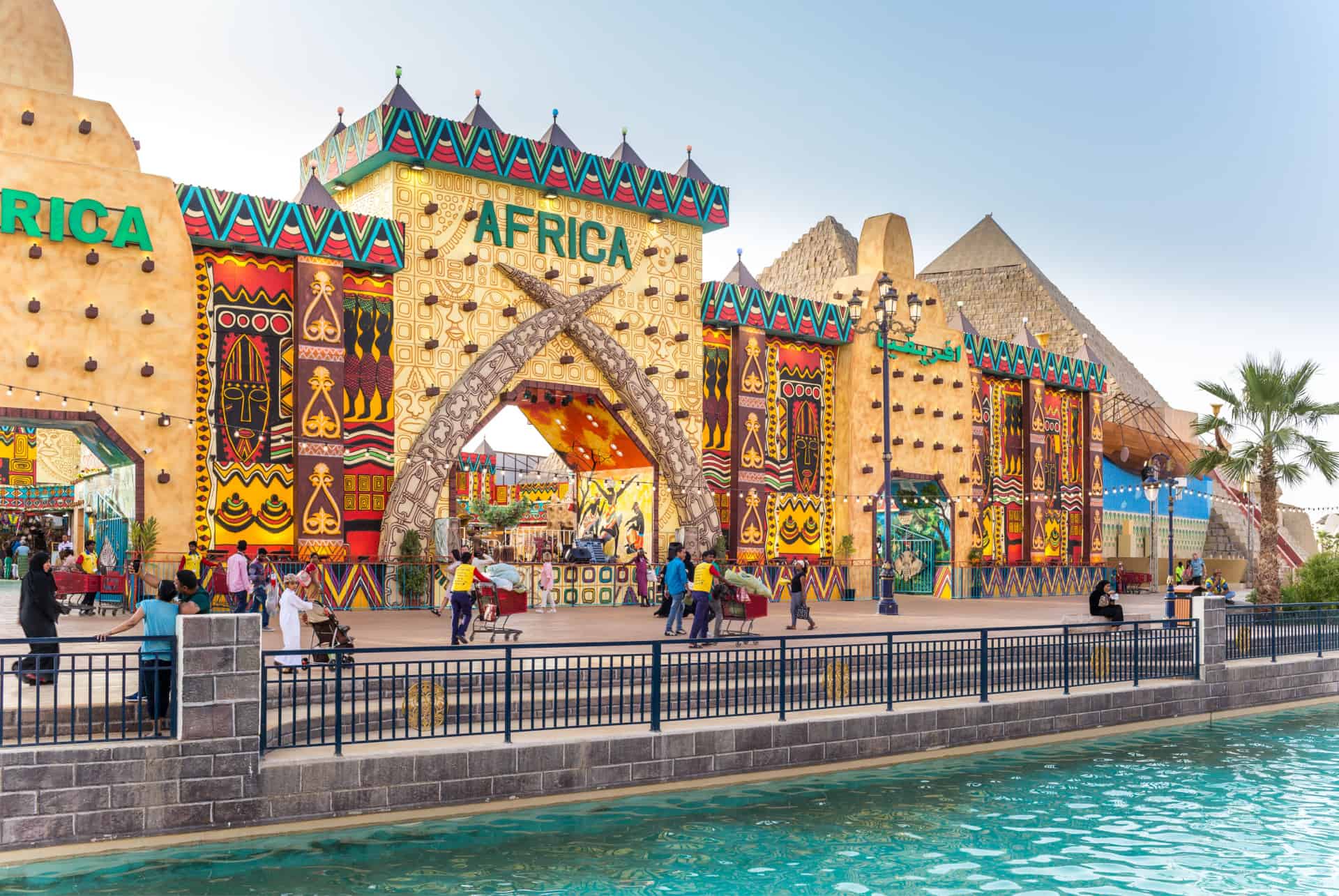 pavillon afrique village