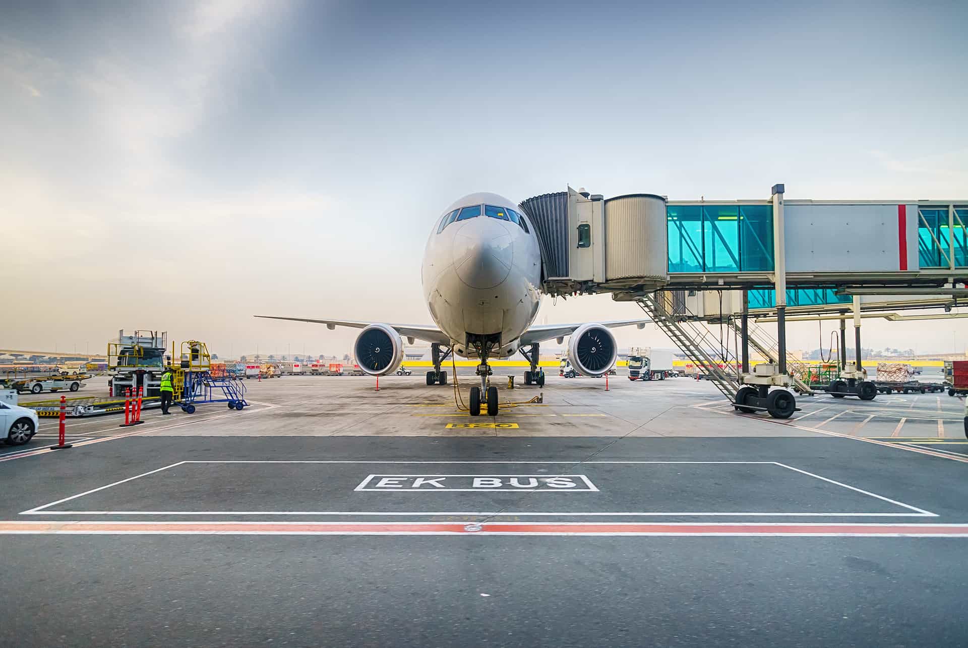 aeroport dubai vue avion