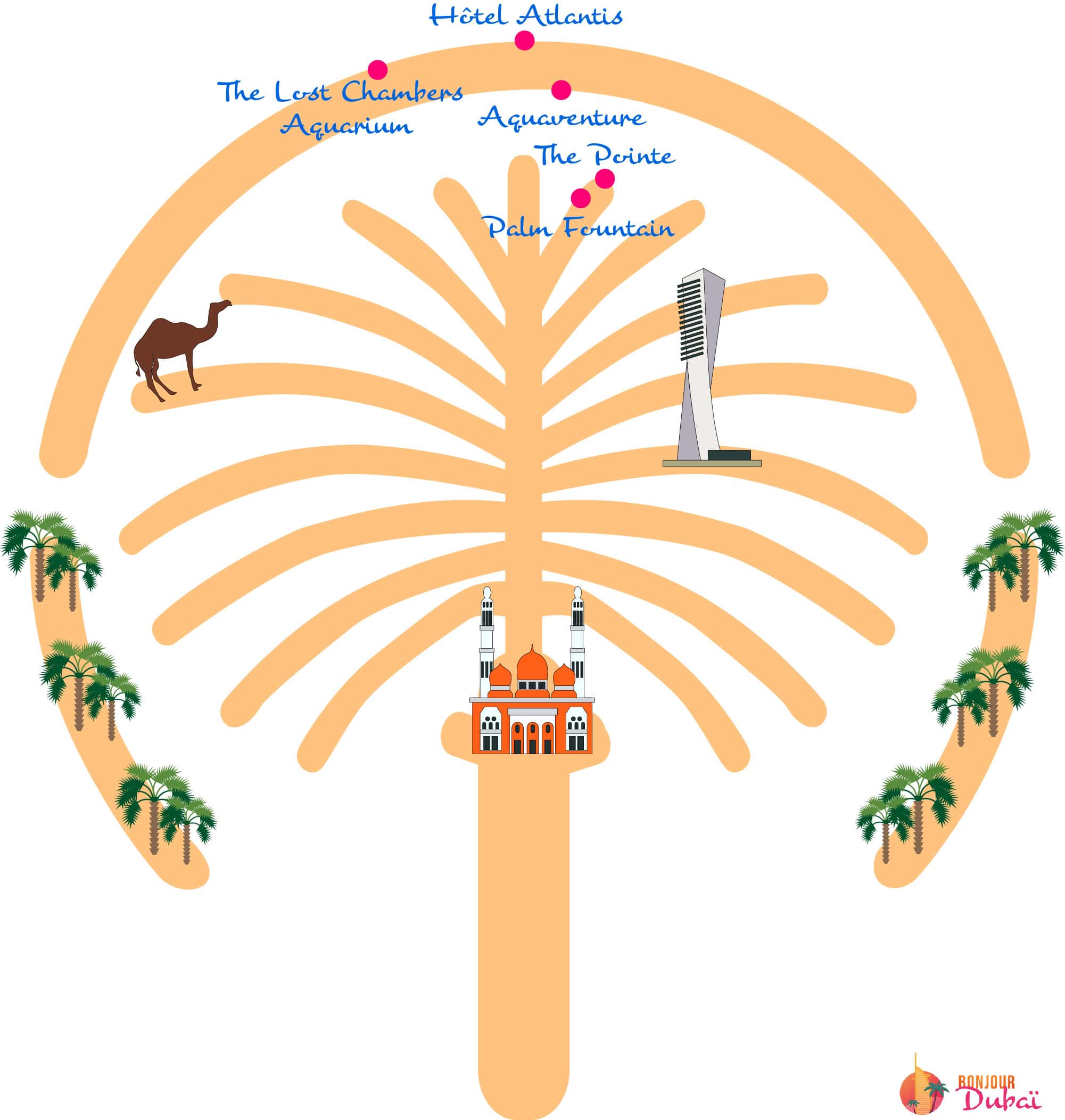 carte palm jumeirah