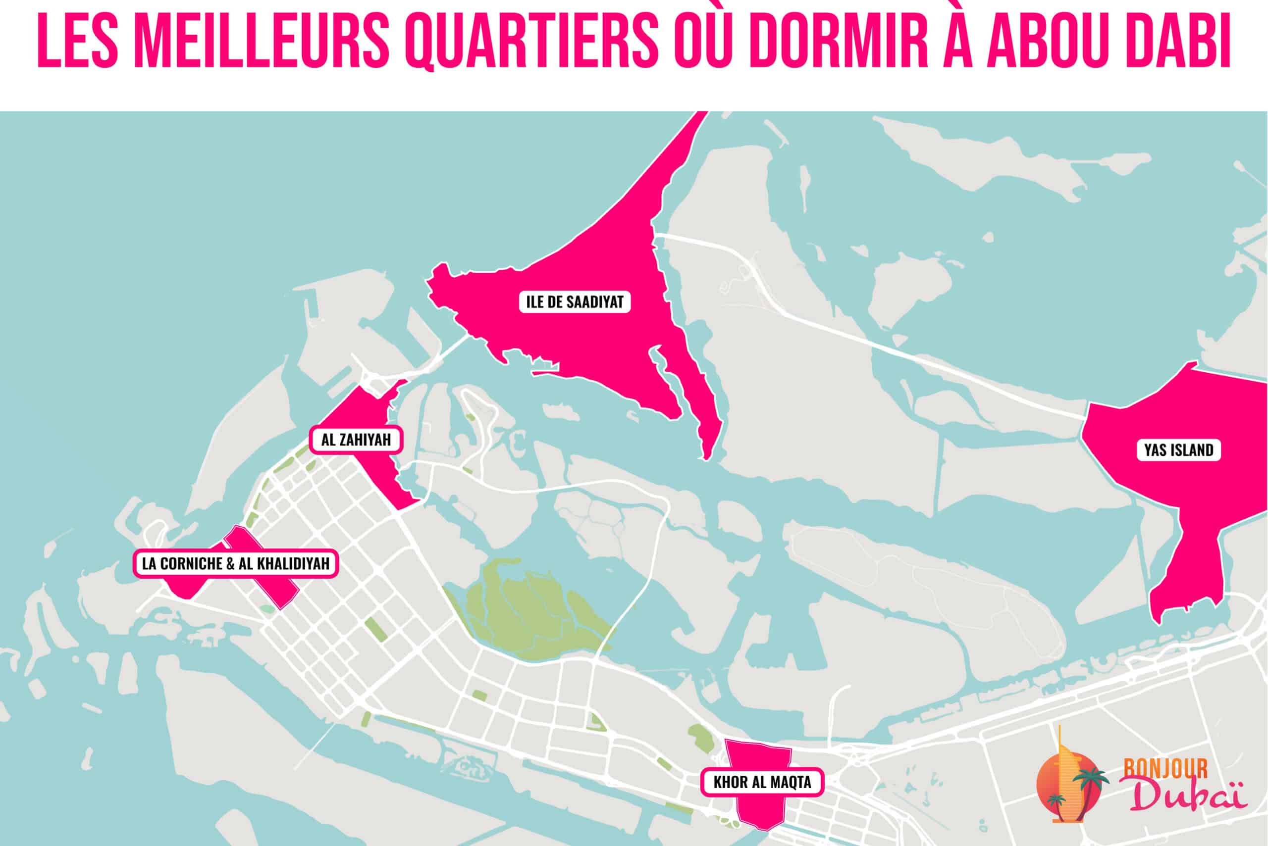 map dormir abu dhabi