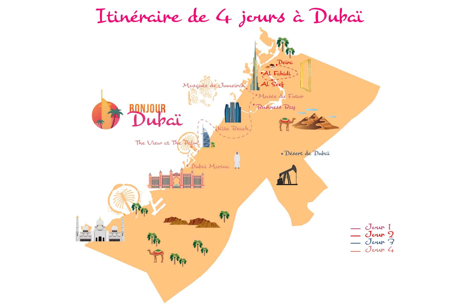 dubai 4 jours