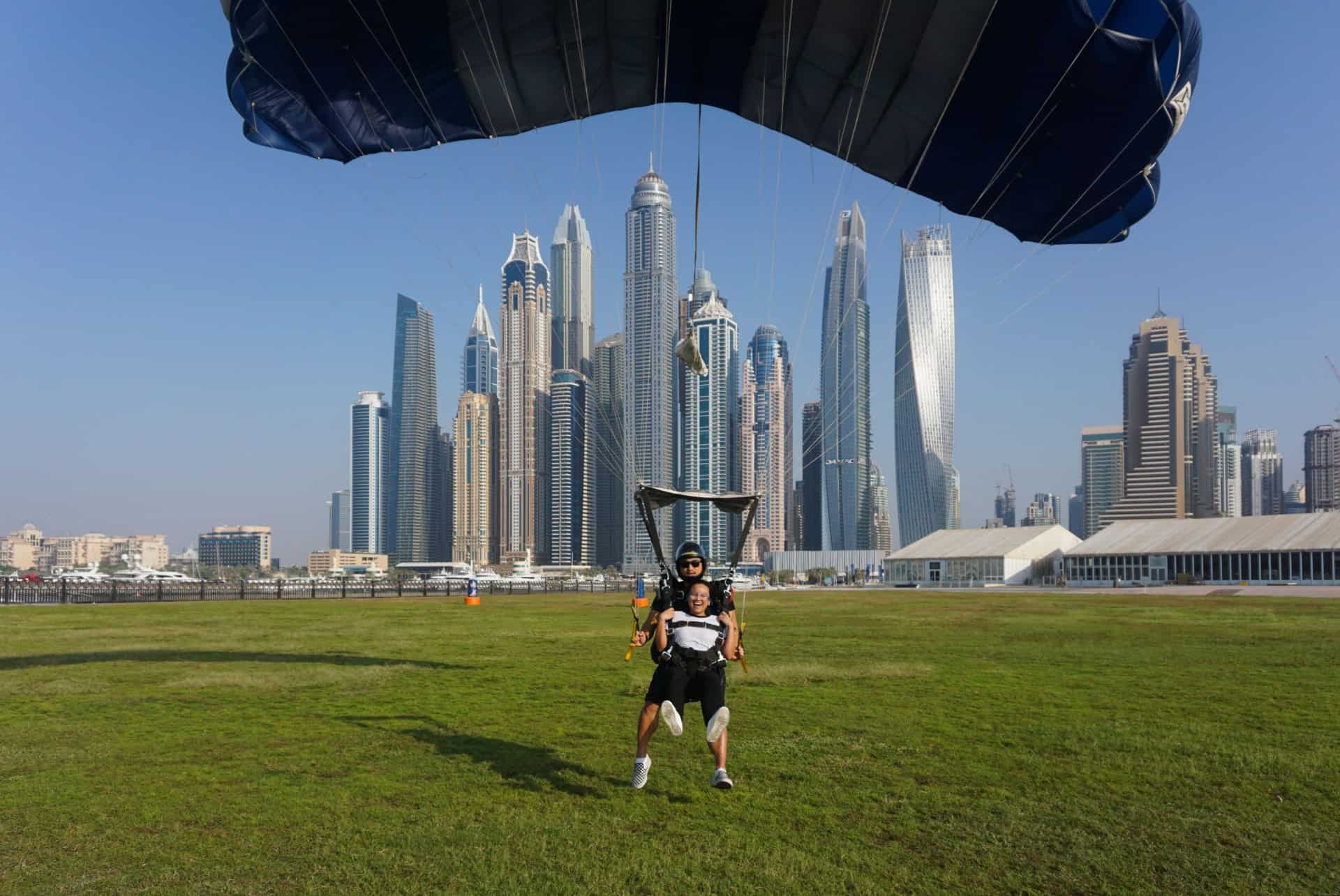 tarif vol en parachute a dubai