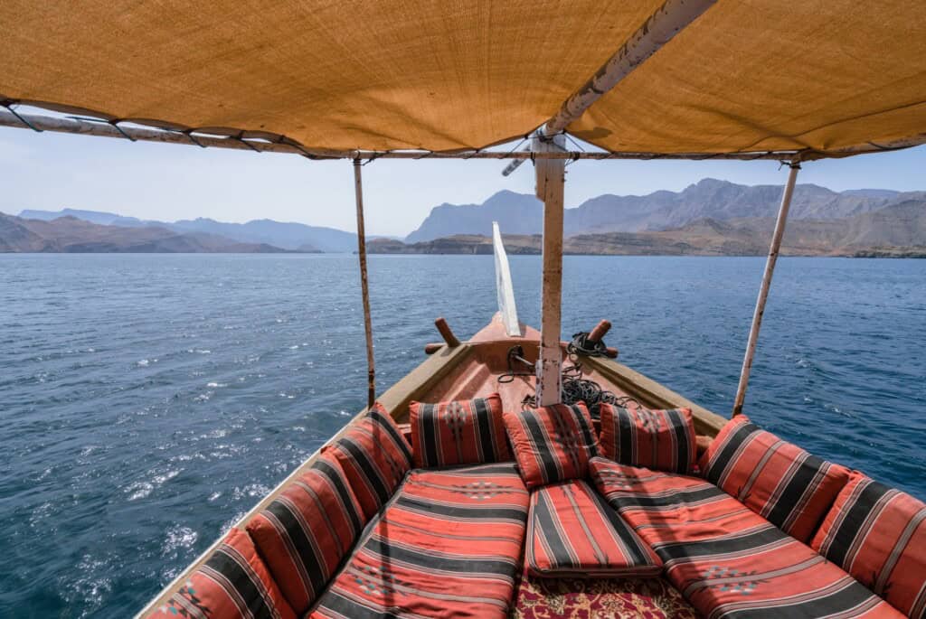 Croisière d'observation des baleines aux Fjords d'Oman