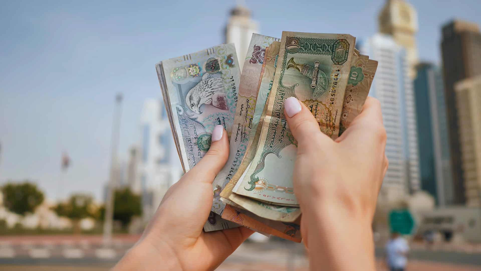 Monnaie Duba AED Les Billets Le Taux De Change Et O Changer