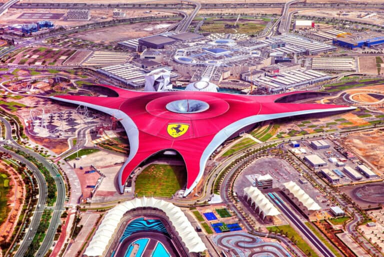 Billet pour Ferrari world