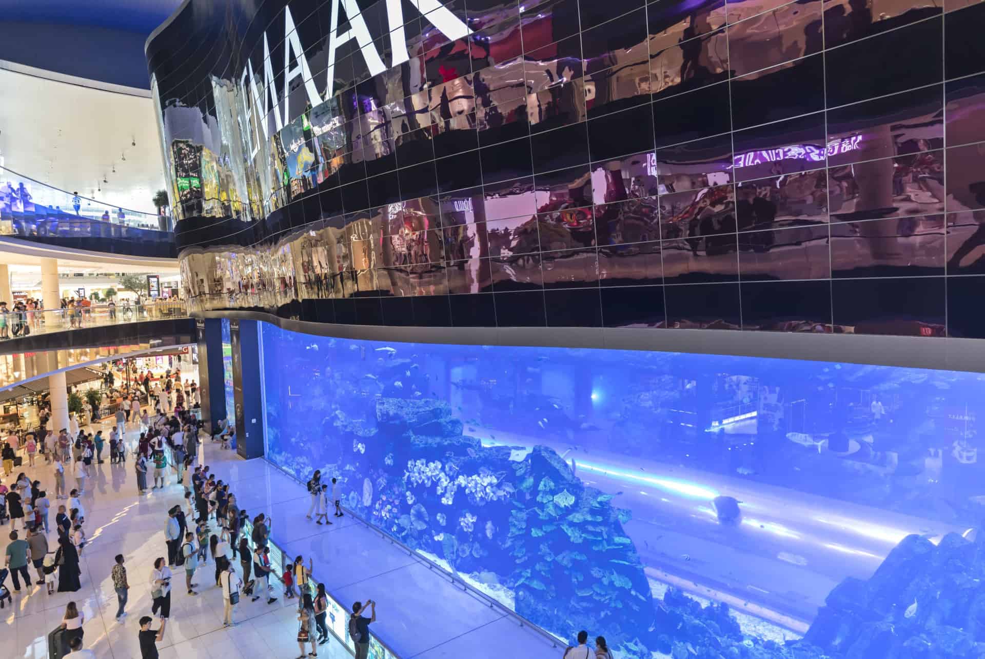 centres commerciaux dubai aquarium