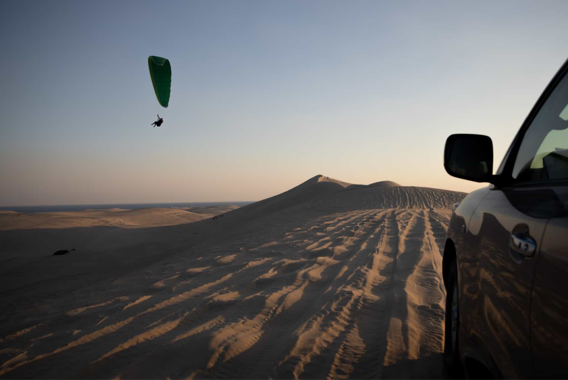 sauter parachute desert