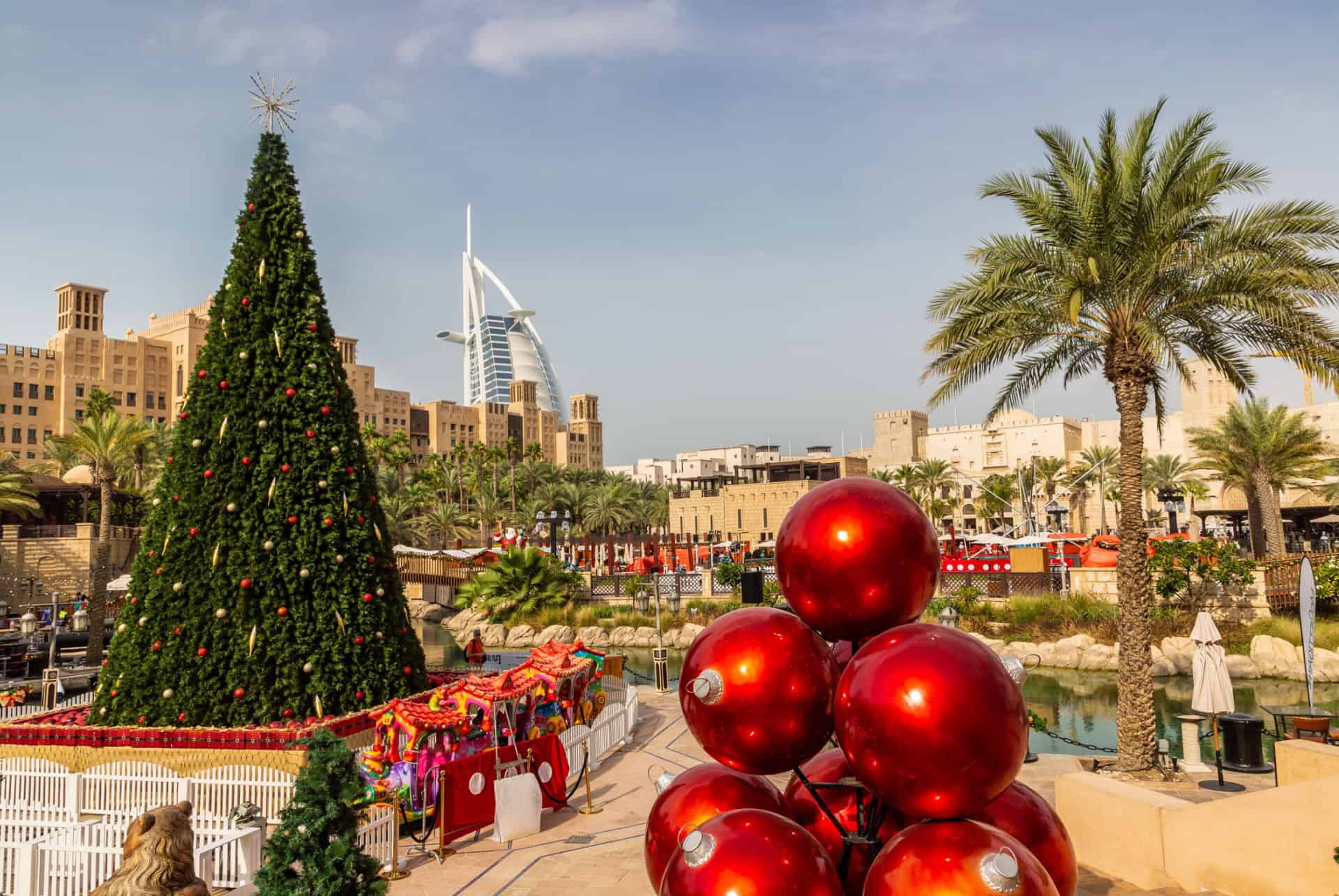 marche de noel dubai en decembre