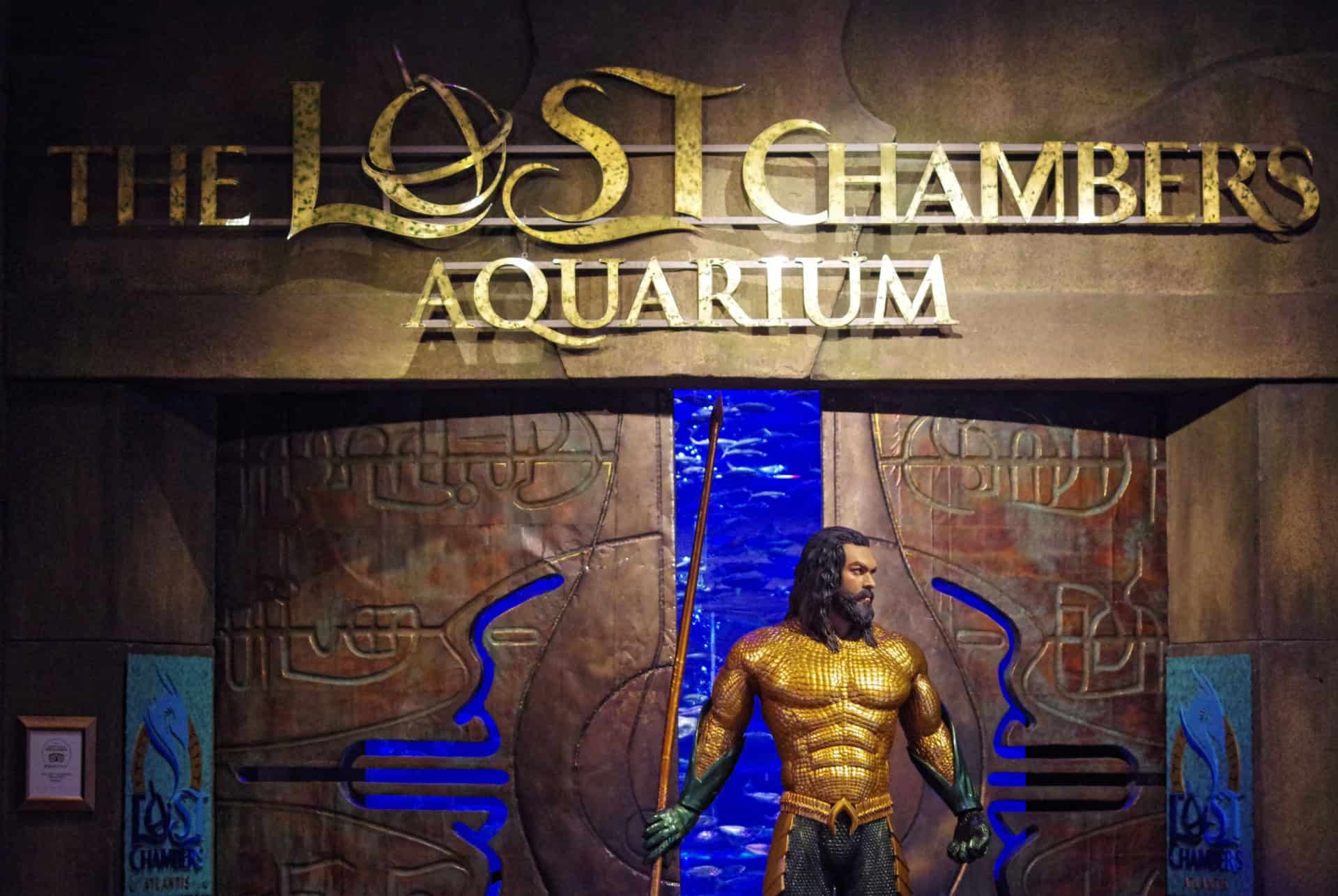 entree the lost chambers aquarium